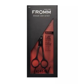 FROMM F1015 Fromm Shear Artistry INVENT 7.25" BLACK  Barber Shears/Scissor