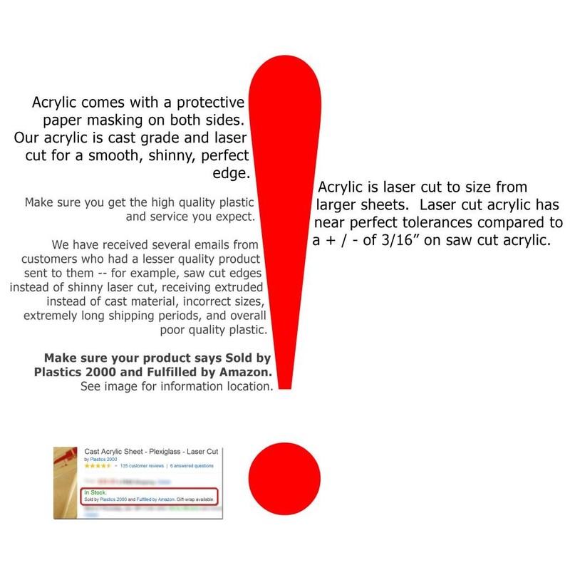 Cast Acrylic Sheet - .118" Thick, TL Dark Blue, 12"