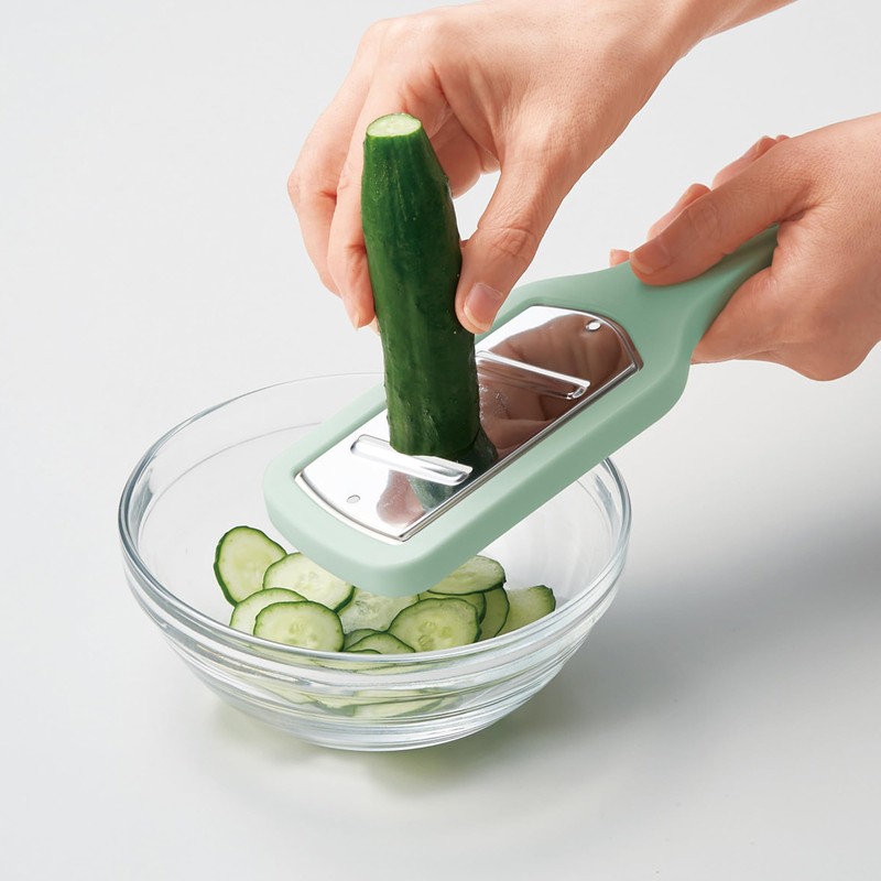 Remark Julienne Slicer, Grater, Mini, Compact, Convenient Storage, Living Alone,