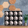 Colingmill Acrylic Baseball Display Case Wall Mounted Display Holder Shadow