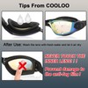 COOLOO Swim Goggles, 2 Pack Goggles Swimming Adult Swimming Goggles
