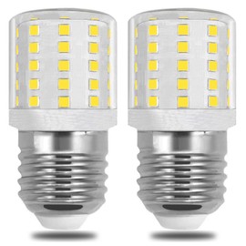 OPXELUYO Refrigerator Bulbs AC 100-265V 3.5W KEI D34L Equivalent to 40W Halogen LED Light Bulb E26 Appliance Fridge 400 Lumen A15 Daylight White Pack of 2