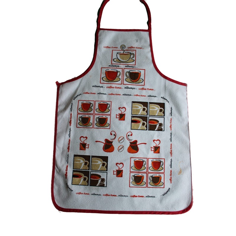 DEMI ACOUSMA Unisex Vintage Waterproof Apron Red Chef Women Men