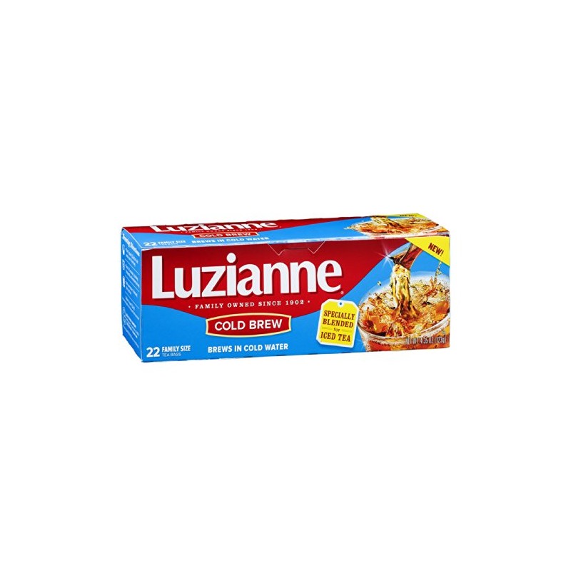 Luzianne Cold Brew Tea Bags 22 CT (Pack of 12)