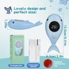 Baby Bath Thermometer with LED Light Temperature Warning Function, Bath