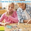 DIY Mosaic Tiles Multipurpose Hand Crafted Innovative Feather Shape Mosaic
