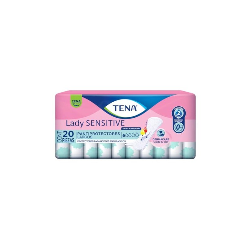 Tena Lady Sensitive Pantiprotectores para incontinencia 20 piezas