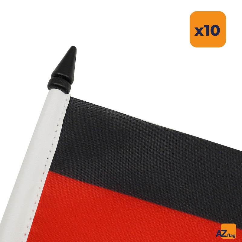 AZ FLAG - Pack of 10 Table Flag Germany 21