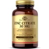 Solgar Zinc Citrate Vegetable Capsules, 100 Count, Non-GMO, Gluten Free,