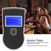Breathalyzer Portable Handheld Quick Response Red Backlight Digital Display Alcohol