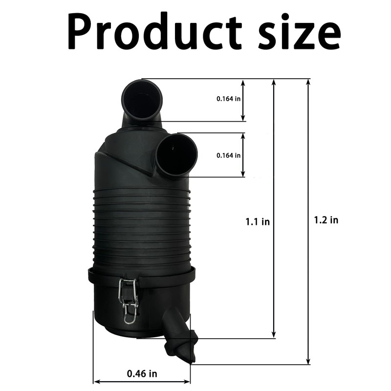 Hacoutiory G057512 Air Cleaner with Filters P821575, P822858 replacement for