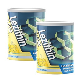 Provista Lecithin Powder - Lecithin Granules Pure - 2 x 250 g - GMO Free - GMO Free