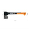 Fiskars X11 Splitting Axe Hatchet, 17" Tree Branch Cutter and