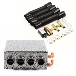 12V Car Auxiliary Heater Universal Auxiliary Heater Universal Underdash Heater Compact Auxiliary Heater, 12V Hydronic Heater for Car Truck RV Heating (12V Universal Auxiliary Heater)