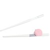 Cheater Chopstick Set for Beginners, Reusable Blue and Pink Non-Slip