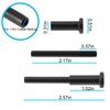 SG Store 10Pcs 1/8 Inch Invisible Cable Railing Hardware 316