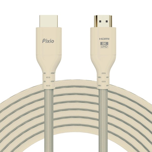 Pixio Ultra High Speed HDMI Cable, 6.6 ft (2 m),