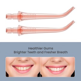 Oclean N10 Standard Replacement Nozzle, ONLY for W10 Oral Irrigator, Professional Oral Irrigator (2-Pack) - Pink