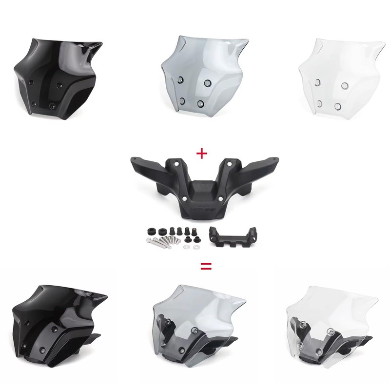 RUNNING PANTHER Windshield Deflectors for Yamaha MT-09 MT09 MT 09