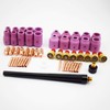 B.W.P 55PCS Consumables Kit For WP-9 WP-20 WP-25 Series TIG