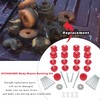 KF04060BK Body Mount Bushing Kit Fits for 2008-2016 Ford F250