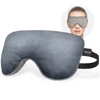 AiricePac Lavender Heat Eye Mask, Microwavable Moist Heating Pad for
