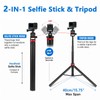 81" Extendable Selfie Stick Tripod for GoPro Mission 1 Pro
