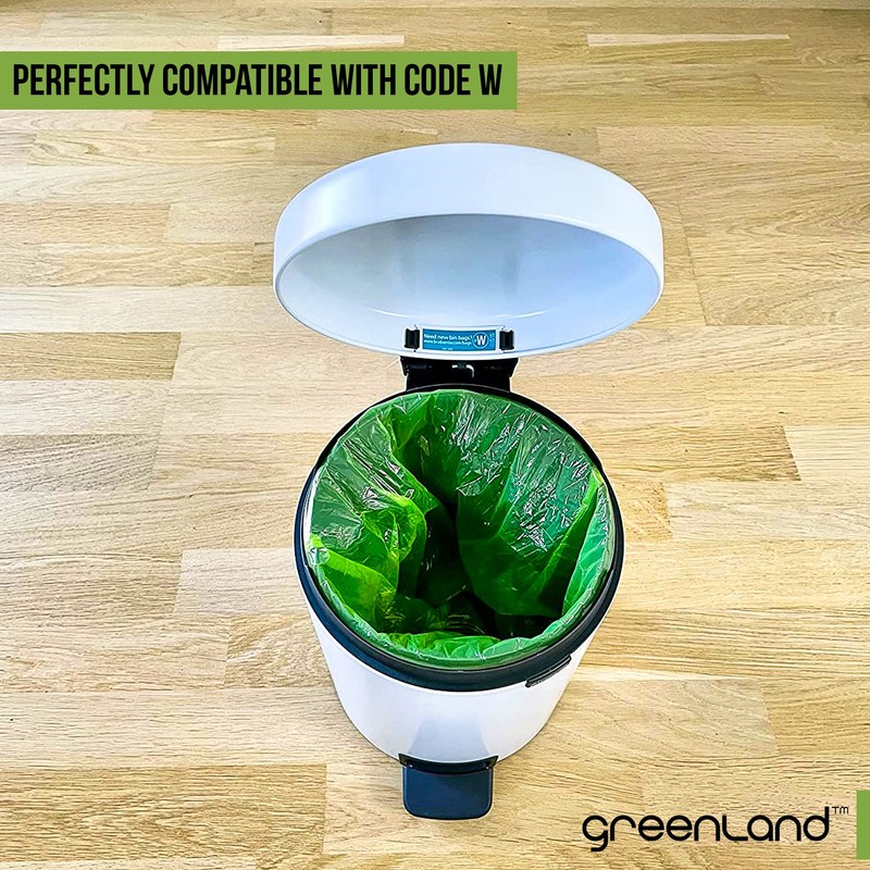 Greenland® Pack of 120 Eco Friendly Bin Liners for Brabantia