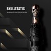 PTGRSWK Gothic Umbrella - Skull Handle, Compact Small Travel Umbrella