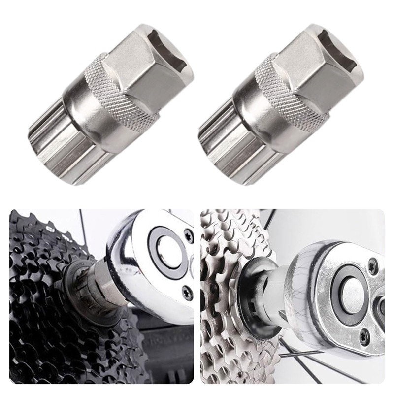 Xiciki 2PCS Cassette Removal Tool for Shimano Sunrace Sram Dnp,
