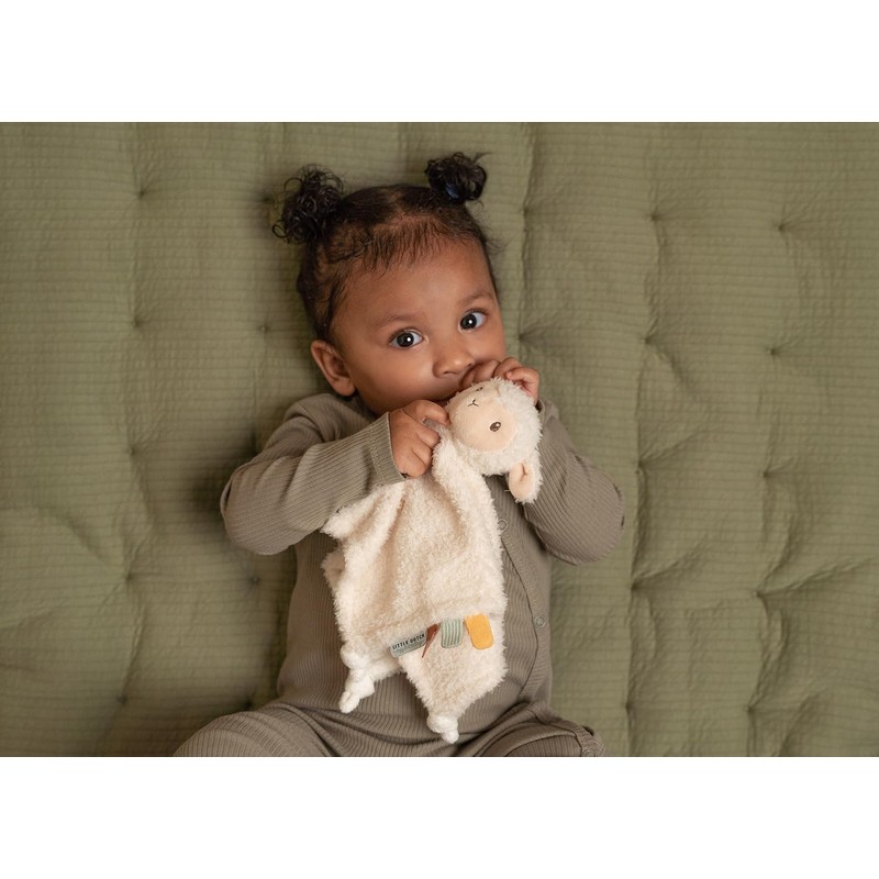 Little Dutch Little Farm 8802 Cuddly Blanket Sheep White