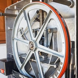 Neumático De Sierra De Banda De Goma, Reducción De Ruido, 2 Neumáticos De Polea De Sierra Amarilla Para Ruedas De Sierra De Cinta De 8 Pulgadas