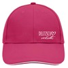 huuraa Baseballcappy Delitzsch verliebt Geschenk Unisex Kappe Pink/White Delitzsch Mitbringsel