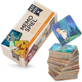 Alex & Nicki Memo Spiel Märchen | Spielzeug Klassiker für Kinder & Erwachsene | Spiele für Jungen & Mädchen ab 4 Jahren | Gedächtnisspiel