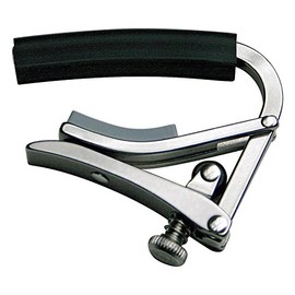 S4 Shubb Deluxe Series 7.25 Radius Neck Electric Guitar Capo - Stainless Steel