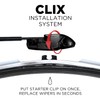 ClixWipers 22" + 22" (Set of 2) Chrome All Weather