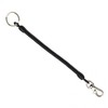 Multi-purpose Anti-theft Spring Safety Hook DD-09976 Black 10ea