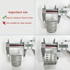 Neodrain 2PCS Hair Catchers Shower Drain Hair and Debris Strainer