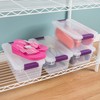 Sterilite 48-Pack ClearView Latch Box, Stackable Storage Organizer Bins for