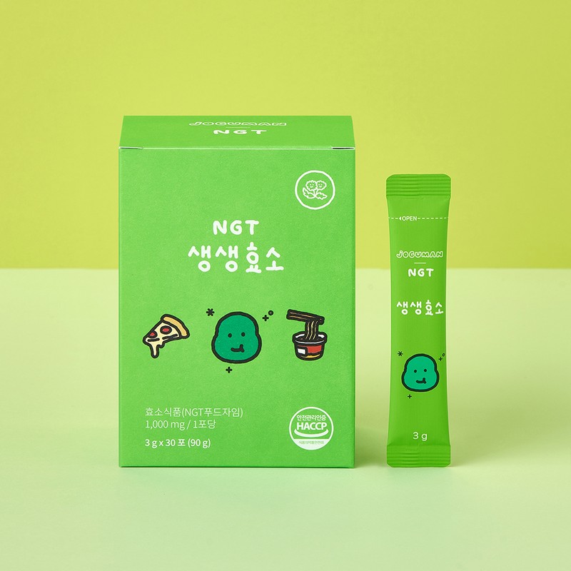 NGT [JOGUMAN EDITION] NGT Active Enzyme 30 Sticks (1-month supply)