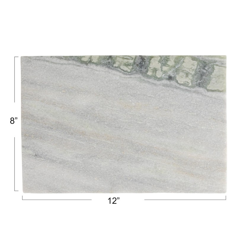 Creative Co-Op Large Marble Cheese Board, Black