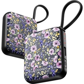 OCOOPA Calentador de Manos eléctrico, Juego de 2 Unidades, Reutilizable, 4000 mAh, USB, 3 Niveles de Calor, máximo 52 °C, Regalos de Navidad para Mujeres, Ideal para esquí de Invierno, Viajes y