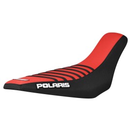 Enjoy Mfg 2003-2007 Polaris Predator 500 gripper seat cover  BLACK/ RED/ BLACK rib #225