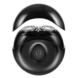 Cordless Mini Beard Trimmer Rechargeable Round Shape Security Protection Beard Clipper