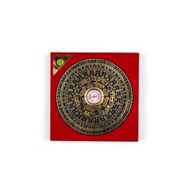 lachineuse Bagua Traditionnel Luopan Rouge