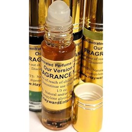 Brand Cologne Oil Compatible to SPICEBOMB NIGHT VISION for Men, Fragrance Rendition, Eau de Parfum, 1/3 oz. (10ml) Glass Roll on