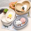 Vivi Bakie Storage Basket 3-Piece Set Cotton Rope Stackable Braided