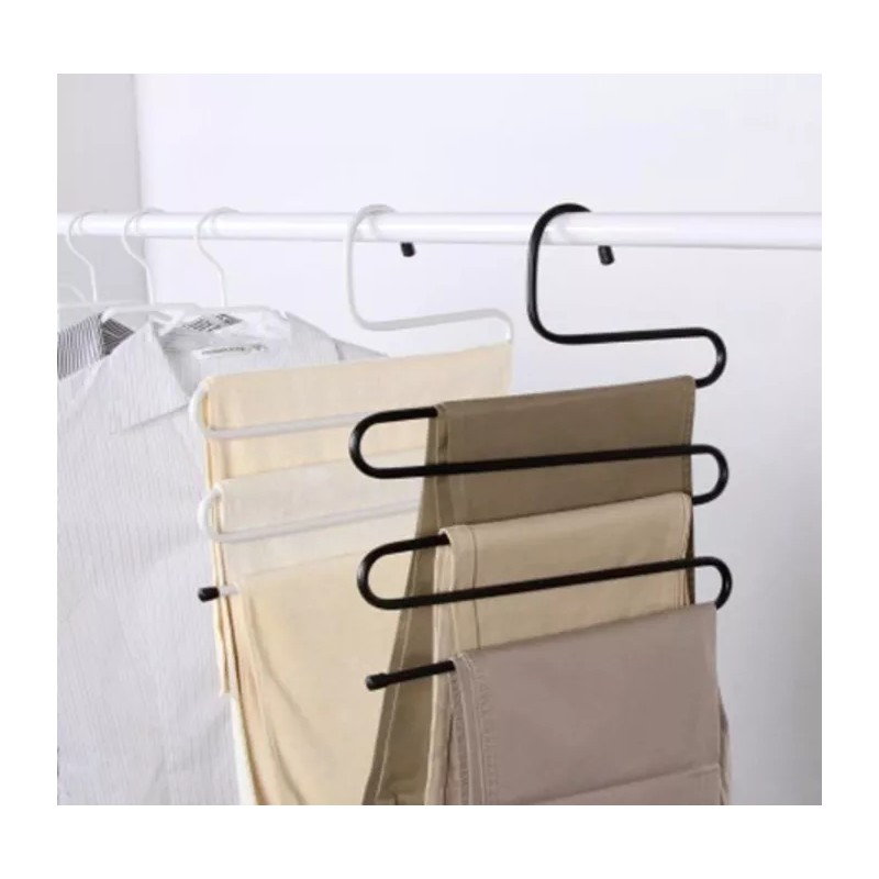 Clicmania Gancho Organizador Ropa Percha Pantalones Anti Deslizante