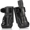 ULTRAFIRE W66 Tactical Torch Holster Pouch, Rotating Torch Holder for