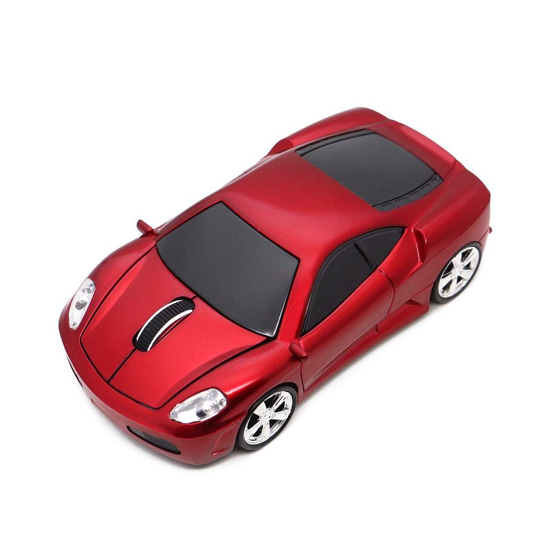 DAY DAY HAPPY Computer Mouse USB 2.4GHz Racing Car 3D